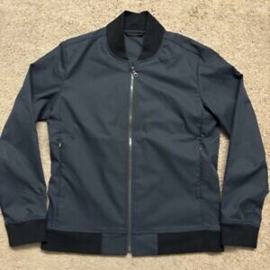Myles apparel Black Bomber Jacket never worn